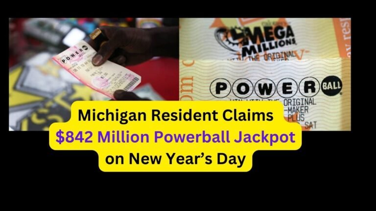 Michigan Resident Claims 842 Million Powerball Jackpot on New Years Day